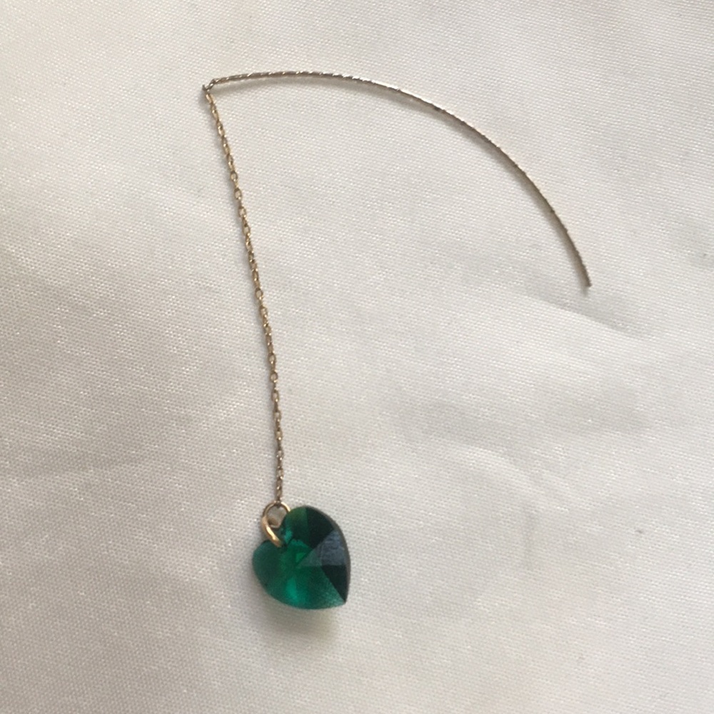 4 for 14: Single heart earring